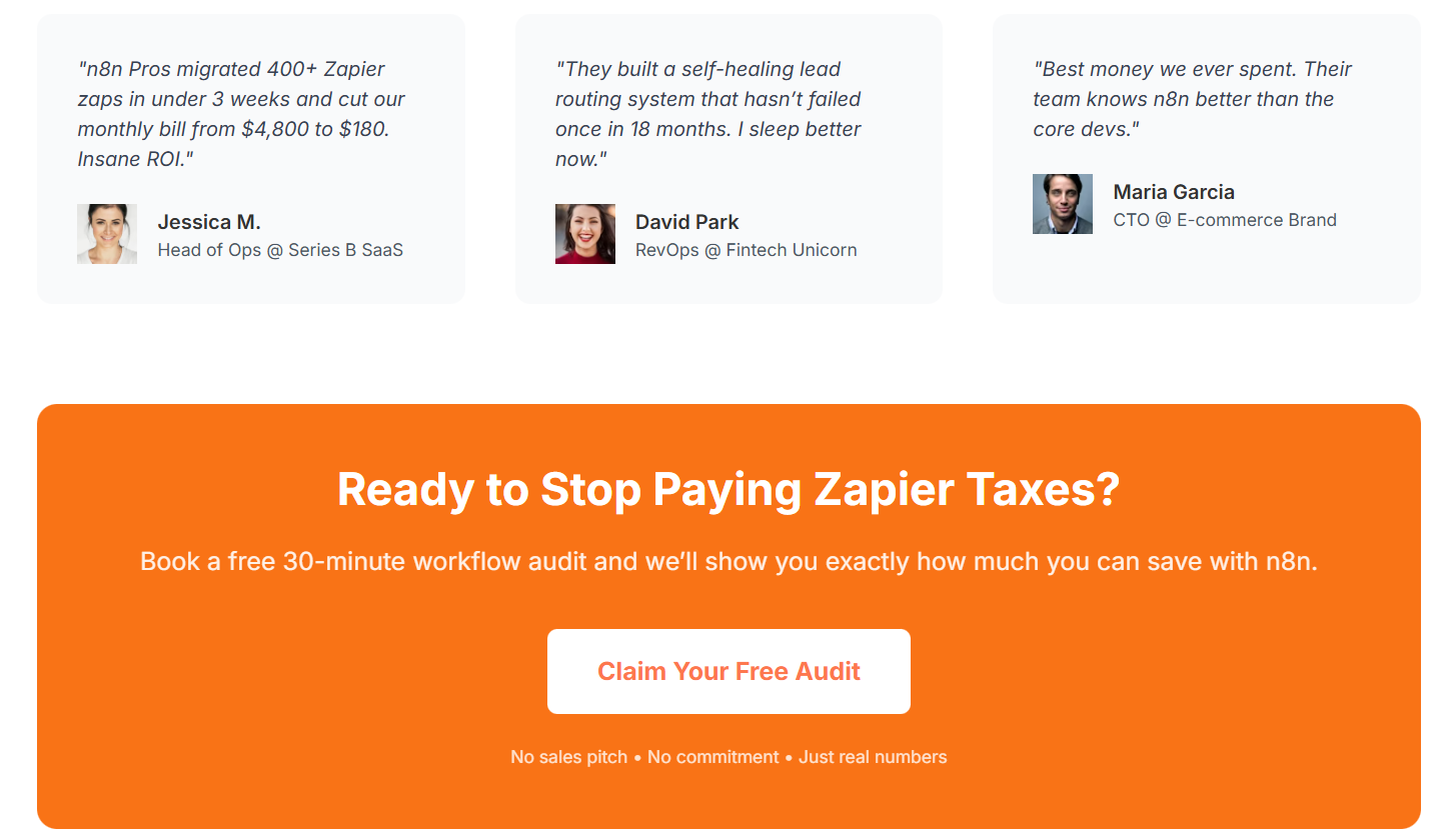 n8npros.com testimonials